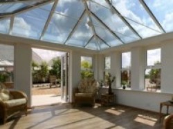 Conservatory with Glass Roof