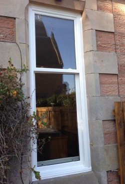 Upvc sliding sash